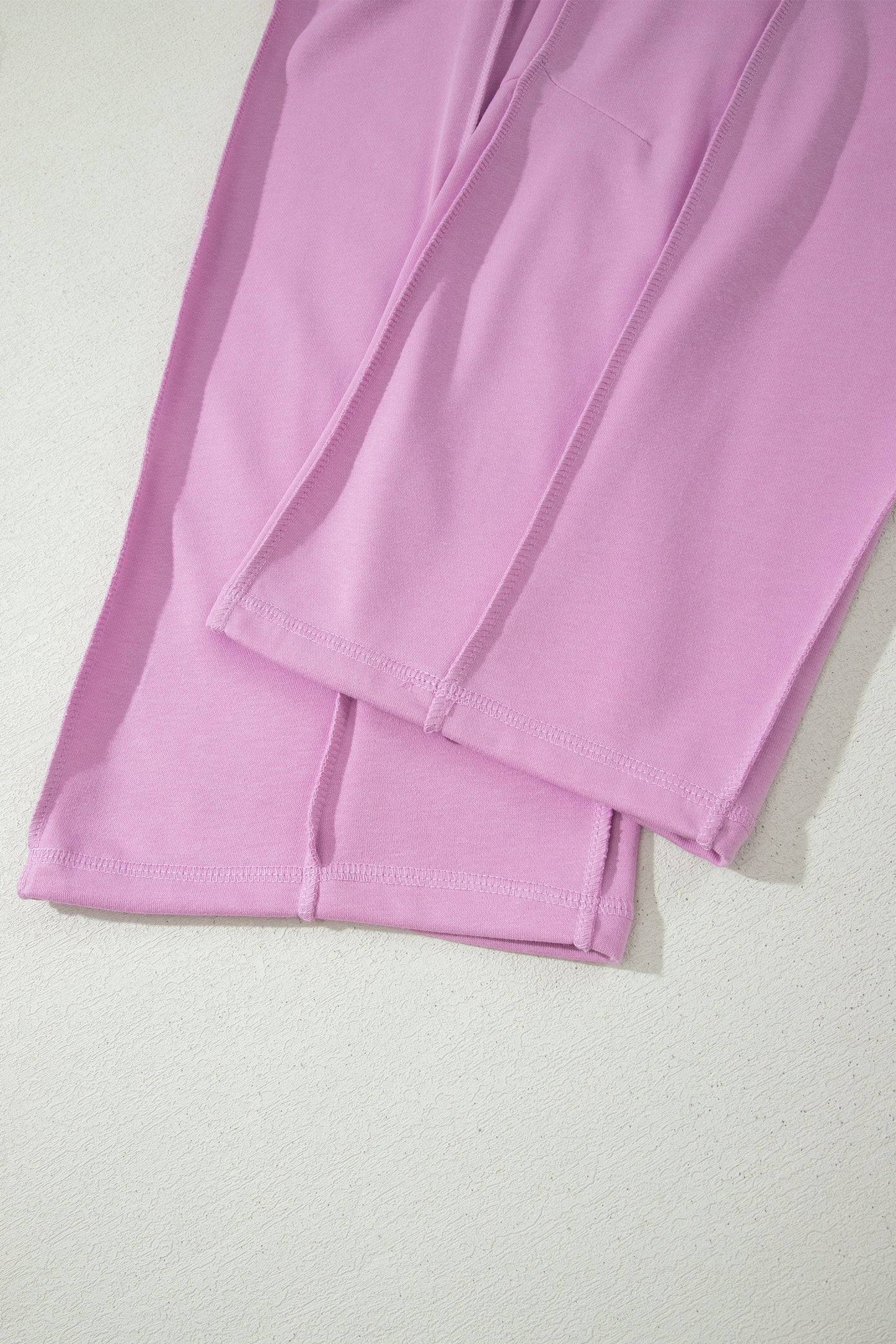 Orchid Bouquet Drop Shoulder Boxy Tee and Barrel Pants Set