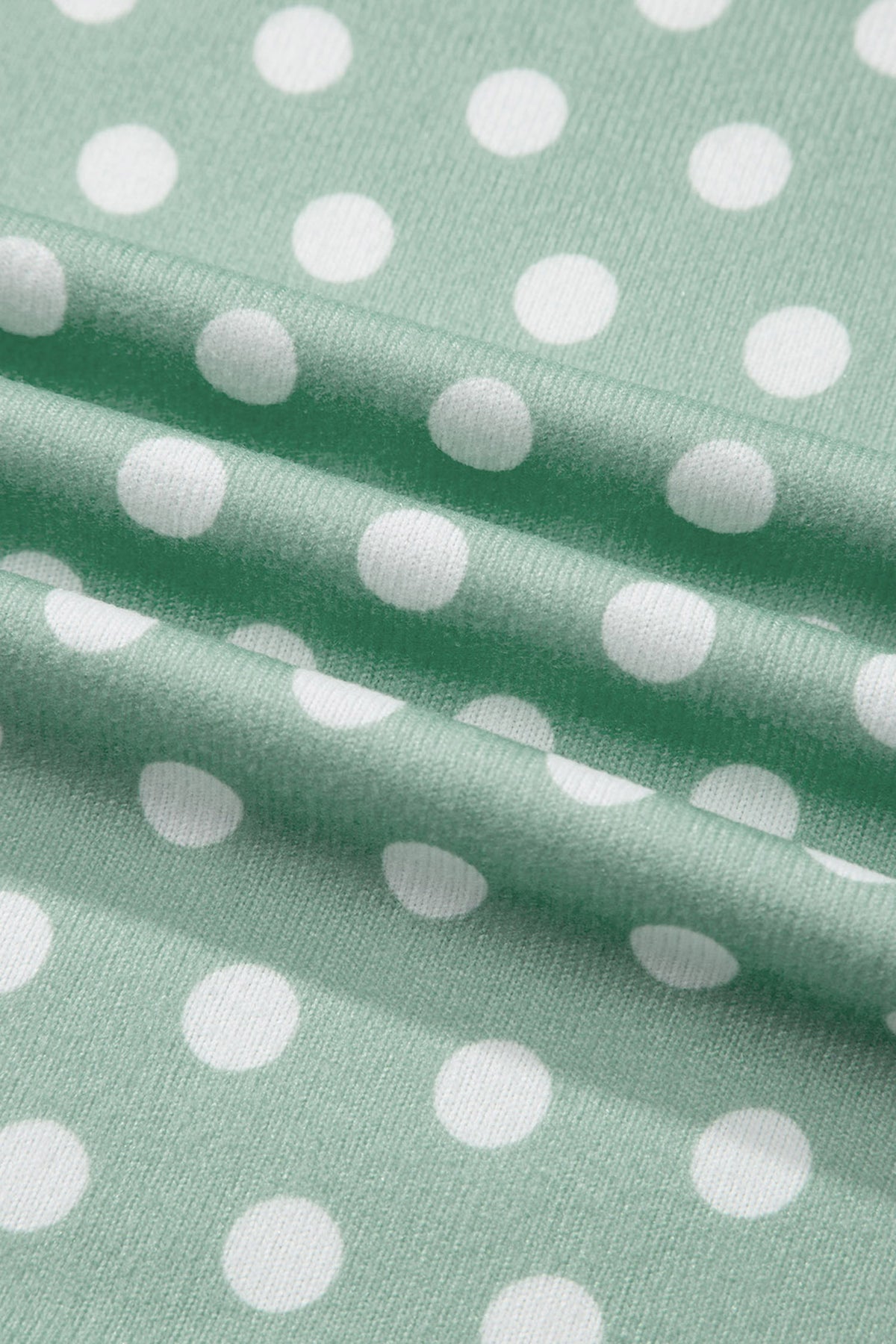 Brown Polka Dot Print Short Set